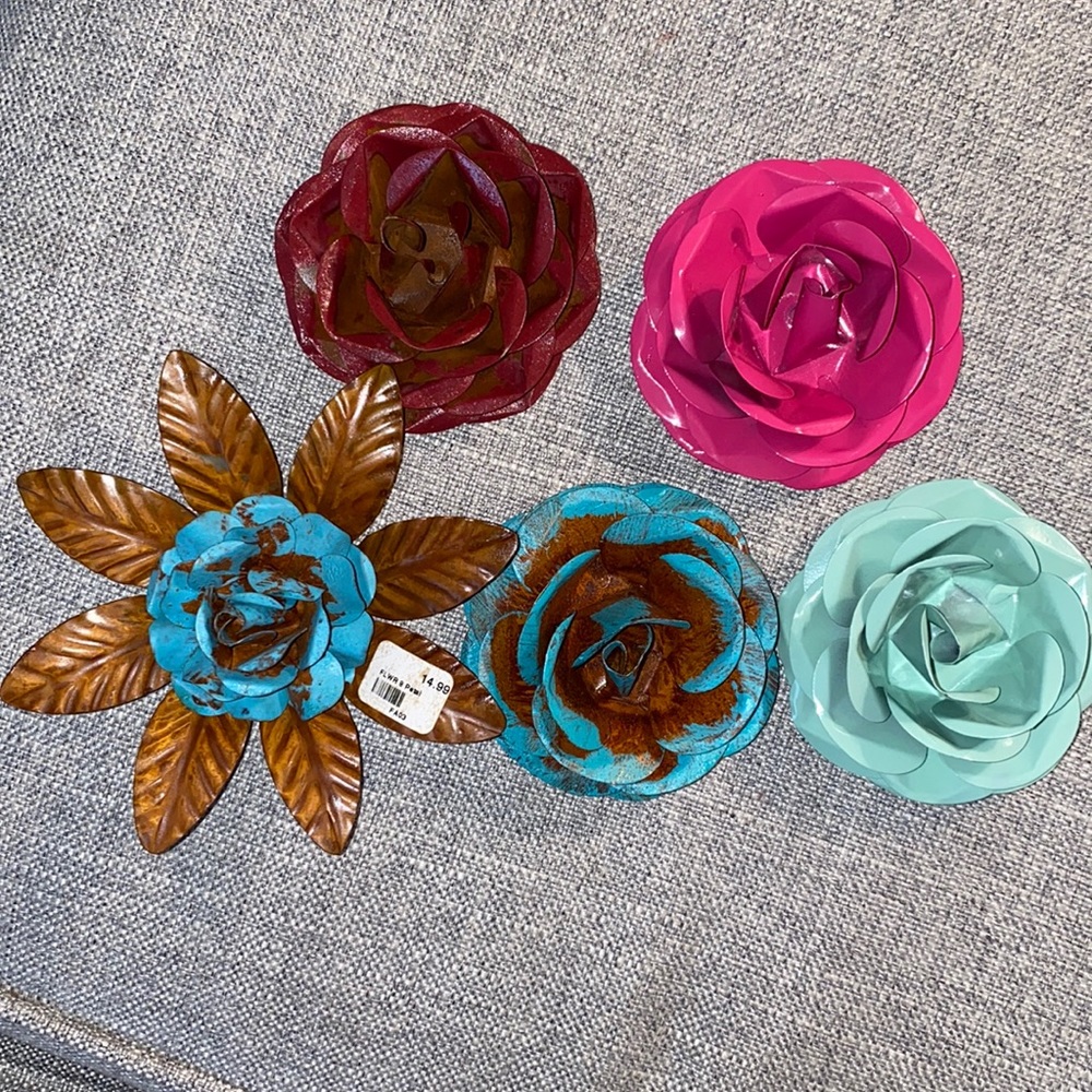 Metal rose